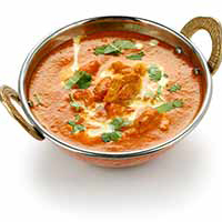 The beauty of butter chicken is in the sauce