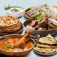 How good was the food of the Mughal court?